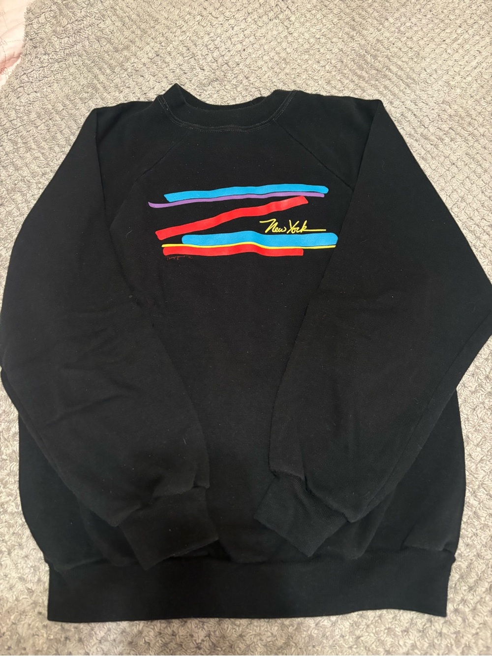 VINTAGE NEW YORK SWEATER